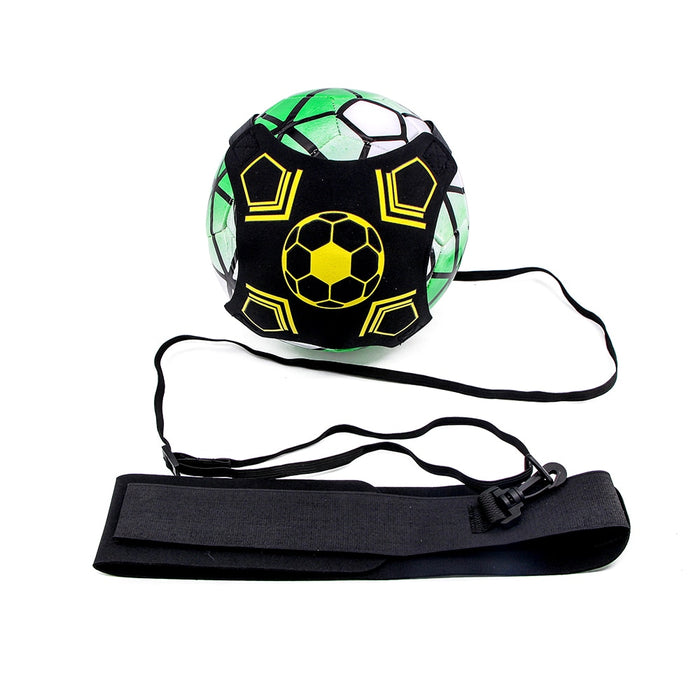 Soccer Trainer Football Kick Throw Solo Practice Training Aid Control Skills Adjustable Equipment Ball Bags Boyfriend Baby Gift
