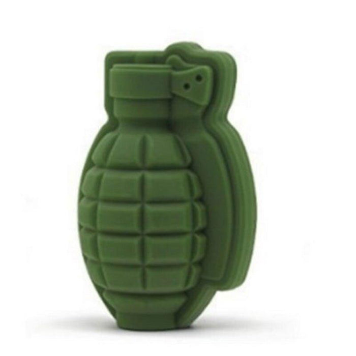 New 3D Grenade Shape Ice Cube Mold Ice Cream Maker Party Drinks Silicone Trays Molds Kitchen Bar Tool, A Great Mens Gift