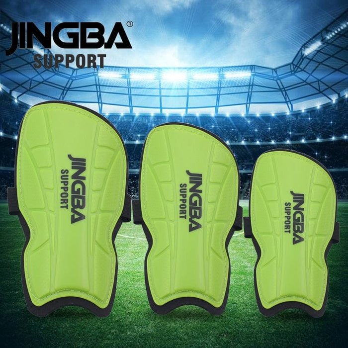 JINGBA SUPPORT Adults Kids Soccer Training Shin Guards Pads Football Protective Leg protege tibia football adultes support