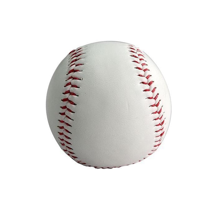 White Standard 9&quot; Soft Leather Cork Center BaseBall Ball Exercise Practice Trainning Base Balls Softball Sport Team Games
