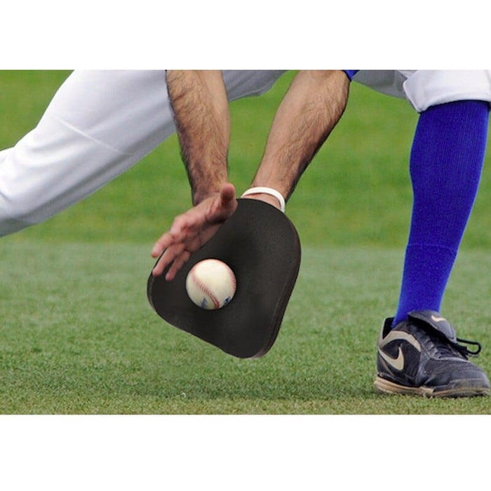 2PC Baseball Softball Defensive Catch Training Gloves Hands Flat Glove Trainer Defensive Catch Posture Finger Board