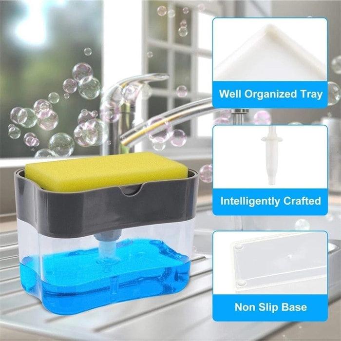 Multifunction Soap Dispenser Sponge