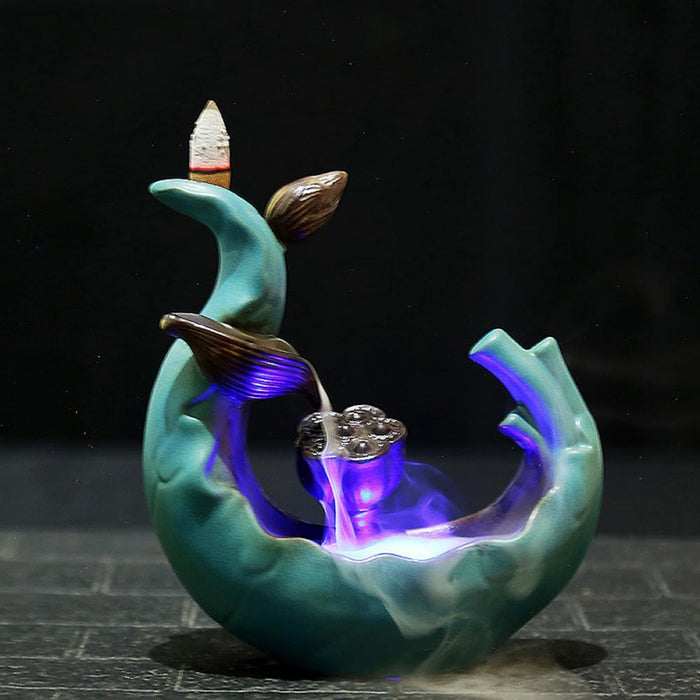 Incense Holder Lotus Furnace