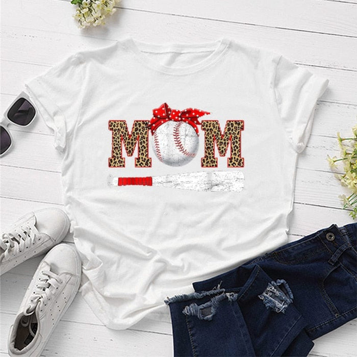 Baseball Mom Shirt - baseball shirt  Sports Apparel  woman tshirts  graphic t shirts  y2k aesthetic  harajuku aesthetic clothes