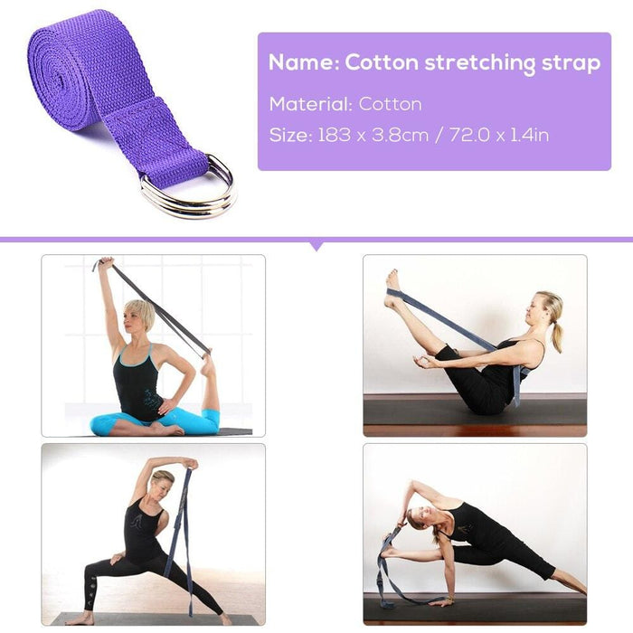 5pcs Yoga Accessories Set Yoga Ball Yoga Blocks Stretching Strap Resistance Loop Band Exercise Band Home Gym Fitness Equipment