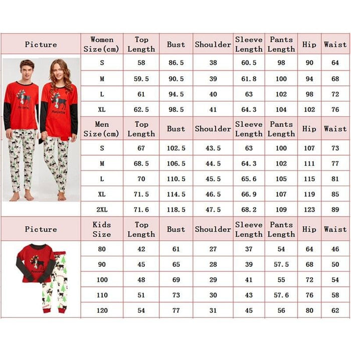 2019 New Style christmas pjs family matching clothes matching christmas pajamas Sets Casual christmas clothes Full family look