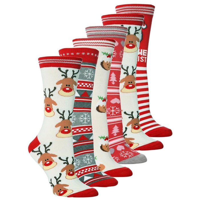 Unisex christmas socks Casual Cute Cartoon Thickness Stockings Sleeping Socks funny socks calcetines mujer носки женские @B