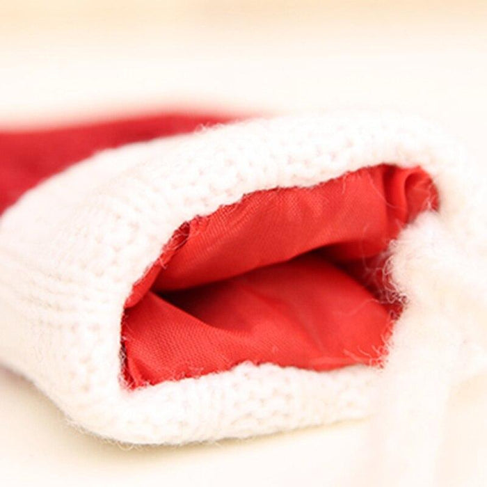 Christmas sock for gift Decorations Home Stocking Mini Sock Santa Claus Candy Gift Bag Xmas Tree