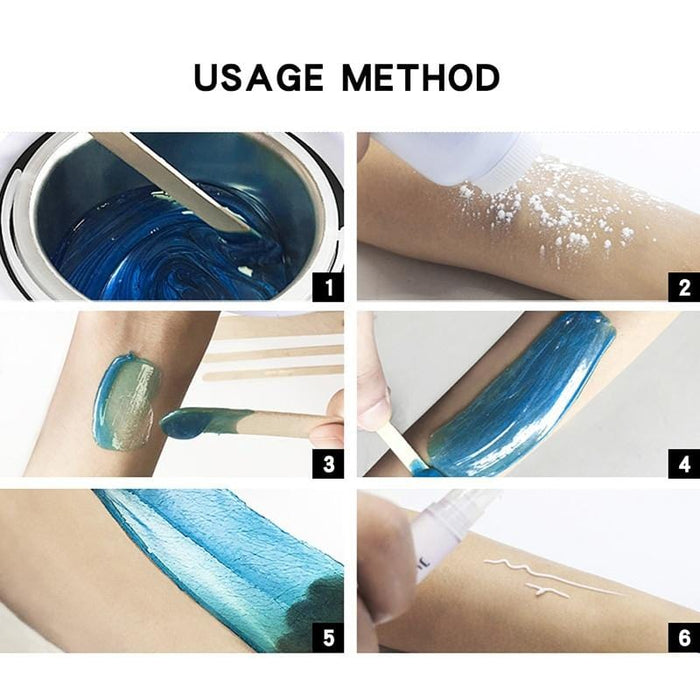 MEIERLI Paraffin Wax Heater Hair Removal Cream Heater 100g Wax Beans Wax Machine Warmer Heater Professional Mini SPA Hands Feet