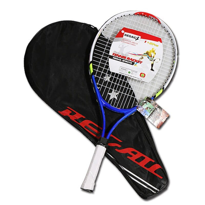 Newly Kids Junior Children Sports Tennis Racket Aluminum Alloy Pu Handle Tennis Racket Raquete Beach Tennis
