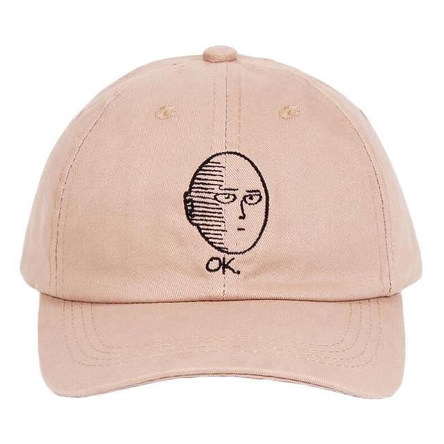 One Punch Man Dad Hat Anime Fan Embroidery Funny Hats For Women's Men Man Snapback Adjustable Unisex Leisure Baseball Cap TG0006