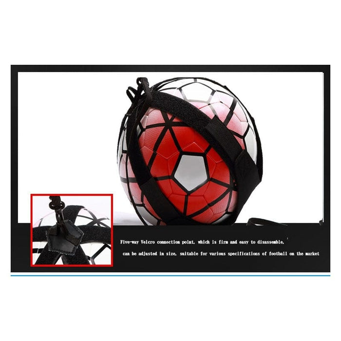 Youth Football Training Device Ball Net Primary Secondary School Students Soccer Goal Training Single Round Banda