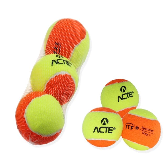 Beach Tennis Balls 9 Pcs Professional 50% Standard Pressure for Kids Tennis Accessories Training Balls with Box