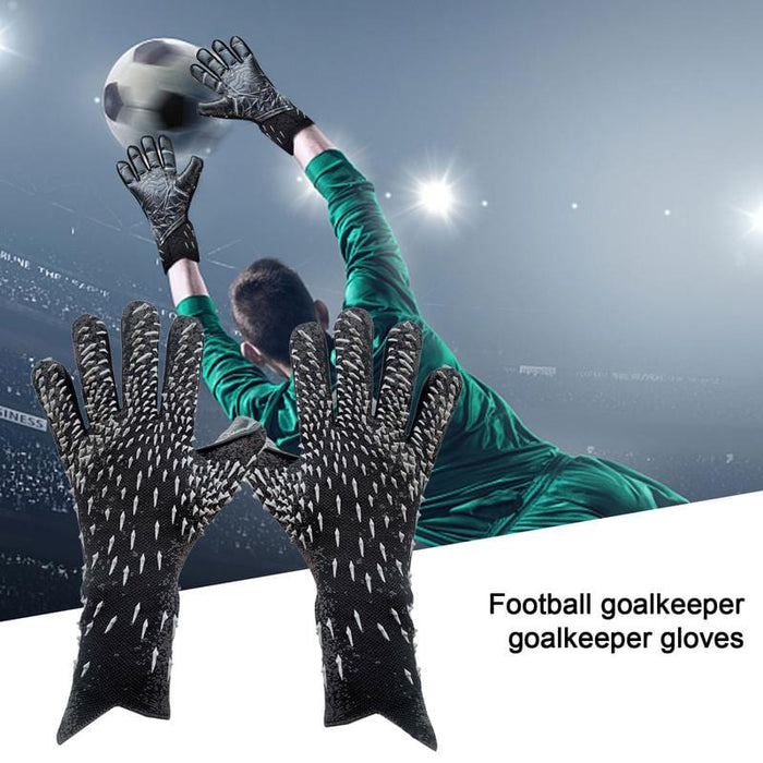 Soccer Goalkeeper Gloves Football Gloves With Strong Grip Excellent Finger Protection For Kids And Adults Junior Keeper Football
