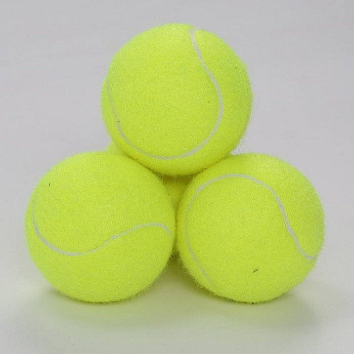 Hot 2022 Rubber Tennis Ball 3PCS High Elasticity Resistant Rubber Tennis Training Sports Massage Tennis Professional Game Ball