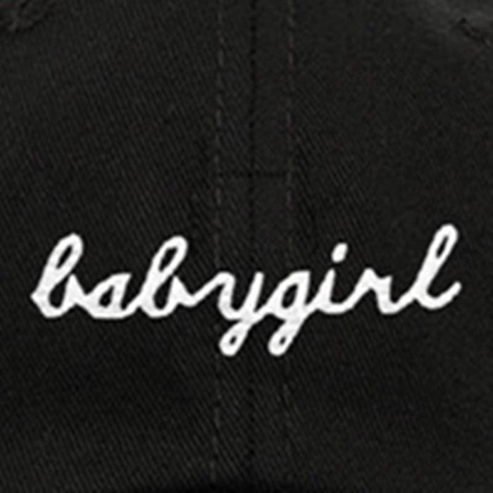 2017 New babygirl Embroidered Adjustable Baseball Cap Hats Curved Bill Snapback Hats Hip Hop Dad Caps Trucker cap Gorras