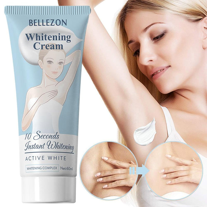 Body Creams Armpit Whitening Cream Between Legs Knees Private Parts Whitening Formula Armpit Whitener Intimate Bleach Bellezon