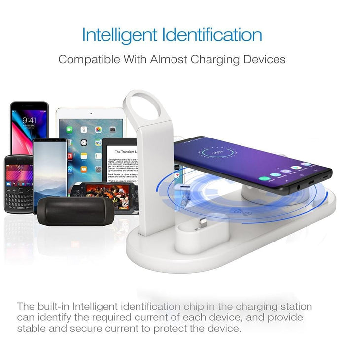 3 in 1 QI Wireless Charging Dock Charger for iphone