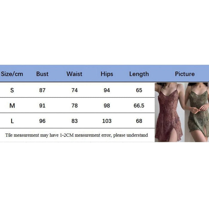 Women Perspective Slip Short Dresses Summer Clothes 2023 y2k Plant Sleeveless Backless Cheap Casual Sexy Dress Club Streetwear