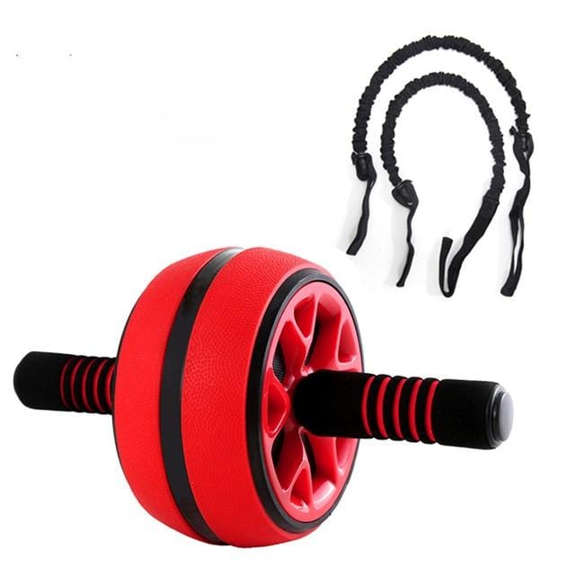 DMAR Silent TPR Abdominal Wheel Roller Trainer Fitness Equipment Gym Home Exercise Body Building Ab roller Belly Core Trainer