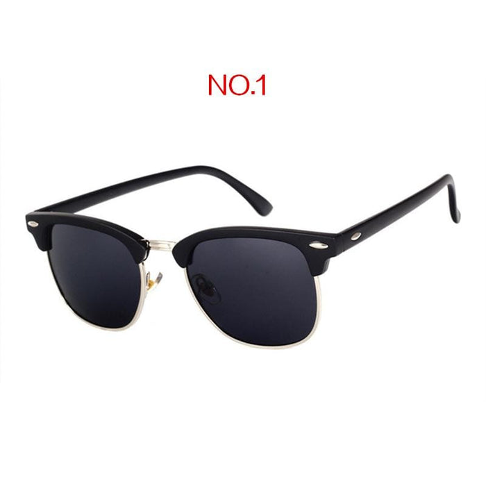 YOOSKE Retro Polarized Sunglasses Women Men Classic Brand Designer