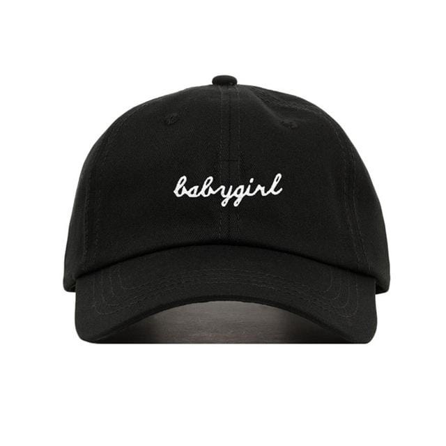 2017 New babygirl Embroidered Adjustable Baseball Cap Hats Curved Bill Snapback Hats Hip Hop Dad Caps Trucker cap Gorras